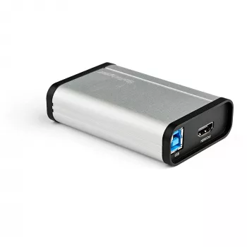 StarTech.com συσκευή εγγραφής βίντεο HDMI σε USB-C, 1080p, 60fps – UVC – εξωτερική εγγραφή/live streaming USB-3.0-Type-C – προσαρμογέας εγγραφής ήχου/βίντεο HDMI – λειτουργεί με USB-C/USB-A/Thunderbolt 3 – TAA