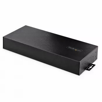 StarTech.com Hub USB 5Gbps Βιομηχανικό 16 Θυρών με τροφοδοτικό, Μεταλλικό κουτί, τοποθετήσιμο, προστασία ESD, τροφοδοσία με ακροδέκτες, λειτουργία φόρτισης USB, διακόπτης διπλού host – TAA