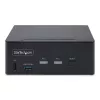 StarTech.com P2CDD143-KVM-SWITCH Διακόπτης KVM Μαύρο