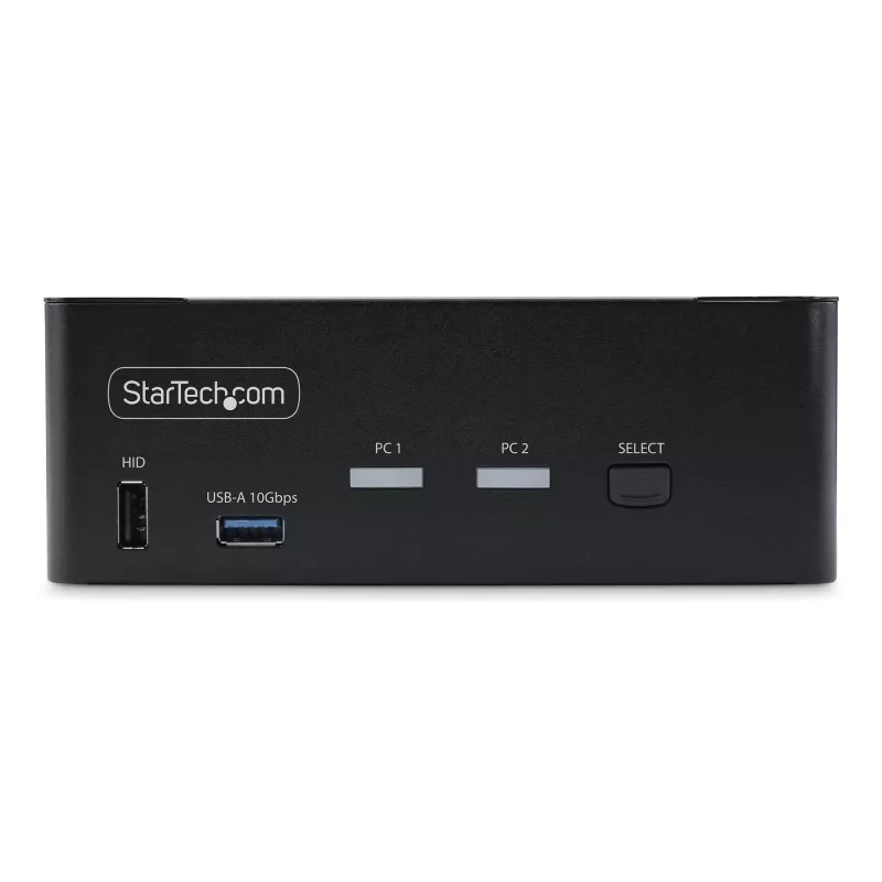 StarTech.com P2CDD143-KVM-SWITCH Διακόπτης KVM Μαύρο