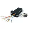 StarTech.com Προσαρμογέας DB9 σε RJ45 Modular – M/F, DB-9, RJ-45, μαύρο