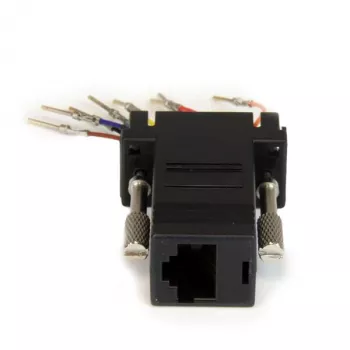 StarTech.com Προσαρμογέας DB9 σε RJ45 Modular – M/F, DB-9, RJ-45, μαύρο