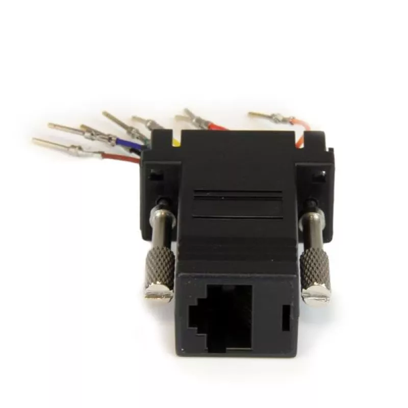 StarTech.com Προσαρμογέας DB9 σε RJ45 Modular – M/F, DB-9, RJ-45, μαύρο