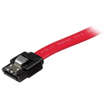 StarTech.com Καλώδιο SATA Latching 18in, 0,457 m, SATA III, SATA 7-πολικό, SATA 7-πολικό, αρσενικό/αρσενικό, κόκκινο