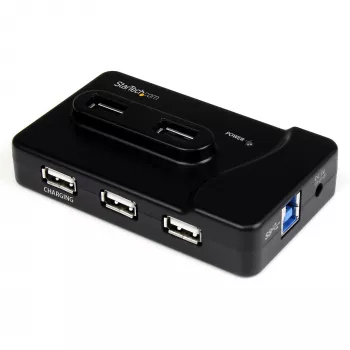 StarTech.com Hub συνδυασμού USB 3.0 / USB 2.0 6 θυρών με θύρα φόρτισης 2A – 2x USB 3.0 & 4x USB 2.0