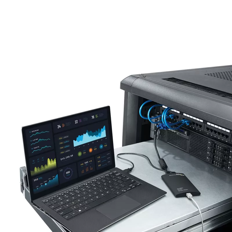 StarTech.com Προσαρμογέας φορητού υπολογιστή KVM console σε USB 2.0 Crash Cart