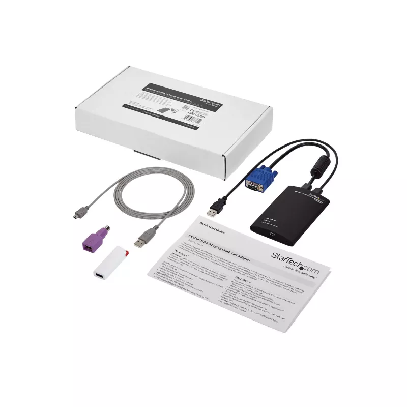 StarTech.com Προσαρμογέας φορητού υπολογιστή KVM console σε USB 2.0 Crash Cart