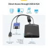 StarTech.com Προσαρμογέας φορητού υπολογιστή KVM console σε USB 2.0 Crash Cart