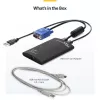 StarTech.com Προσαρμογέας φορητού υπολογιστή KVM console σε USB 2.0 Crash Cart