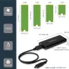 StarTech.com Θήκη M.2 SSD για M.2 SATA SSD - USB 3.1 (10 Gbit/s) με καλώδιο USB-C
