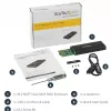 StarTech.com Θήκη M.2 SSD για M.2 SATA SSD - USB 3.1 (10 Gbit/s) με καλώδιο USB-C
