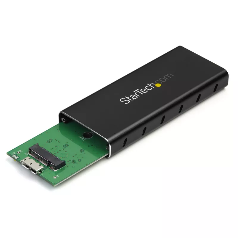 StarTech.com Θήκη M.2 SSD για M.2 SATA SSD - USB 3.1 (10 Gbit/s) με καλώδιο USB-C