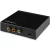 StarTech.com HD2VID2 μετατροπέας HDMI σε RCA (σύνθετο βίντεο) με ήχο, NTSC/PAL, 1080p, μαύρος