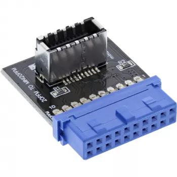 InLine Προσαρμογέας εσωτερικός USB 3.0 σε USB 3.1 Frontblenden Key-A