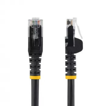 StarTech.com Καλώδιο δικτύου Cat5e Ethernet με βύσματα RJ45 snagless – 10 m, Μαύρο