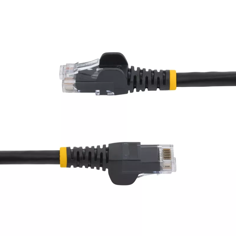 StarTech.com Καλώδιο δικτύου Cat5e Ethernet με βύσματα RJ45 snagless – 10 m, Μαύρο