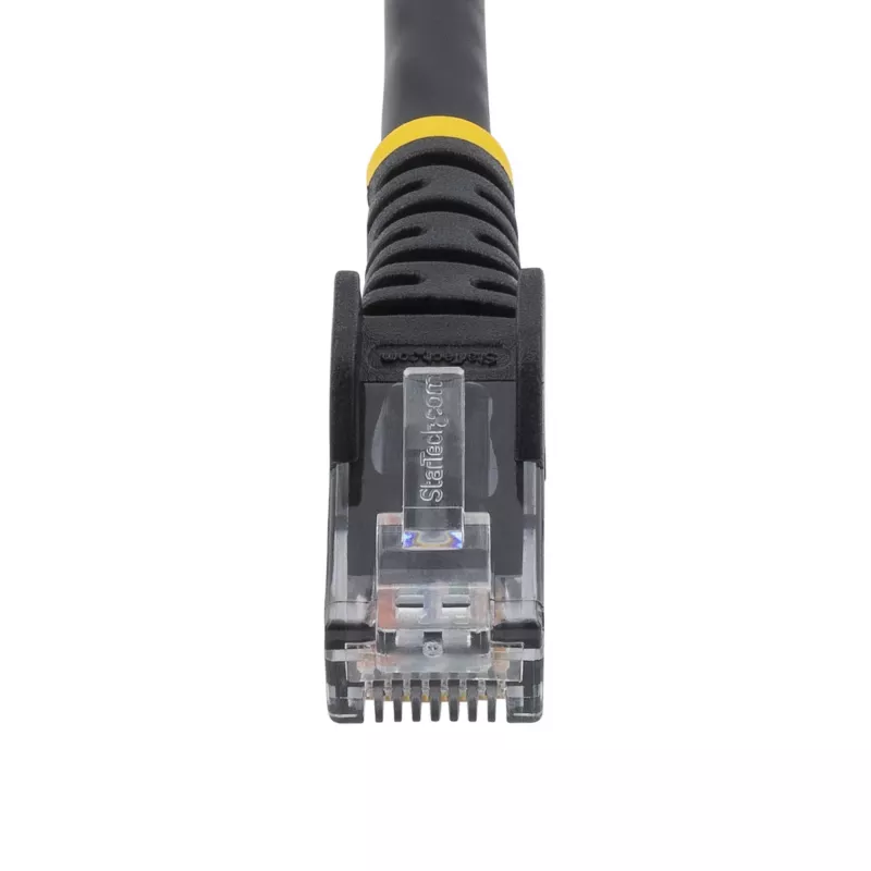 StarTech.com Καλώδιο δικτύου Cat5e Ethernet με βύσματα RJ45 snagless – 10 m, Μαύρο