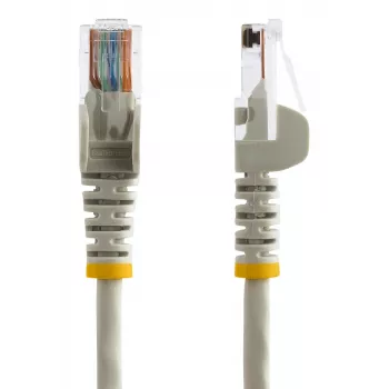 StarTech.com Καλώδιο δικτύου Cat5e Ethernet με βύσματα RJ45 snagless – 10 m, Γκρι