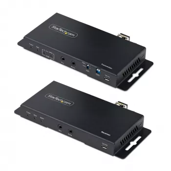 StarTech.com ST121HD20FXA2 κιτ επέκτασης HDMI μέσω οπτικής ίνας 4K 60Hz, έως 1 km (single mode) / 300 m (multimode), LC, HDR, HDCP, ήχος/RS232/IR, πομπός και δέκτης