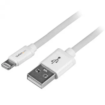 StarTech.com Καλώδιο 2 m (6 ft.) USB σε Lightning - Μακρύ καλώδιο φόρτισης iPhone / iPad / iPod - Καλώδιο Lightning σε USB - Πιστοποίηση Apple MFi - λευκό