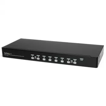 StarTech.com Κιτ διακόπτη KVM USB 8-Port 1HE Rackmount με OSD και καλώδια