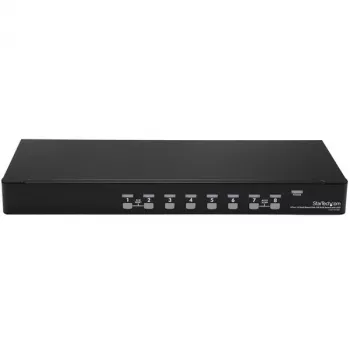 StarTech.com Κιτ διακόπτη KVM USB 8-Port 1HE Rackmount με OSD και καλώδια