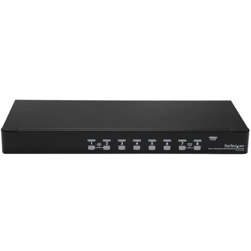 StarTech.com Κιτ διακόπτη KVM USB 8-Port 1HE Rackmount με OSD και καλώδια