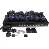 StarTech.com Κιτ διακόπτη KVM USB 8-Port 1HE Rackmount με OSD και καλώδια