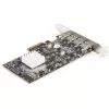 StarTech.com Κάρτα USB PCIe 4 θυρών – 10 Gbit/s USB 3.1/3.2 Gen 2 Τύπου-A Κάρτα επέκτασης PCI Express με 2 ελεγκτές – 4x USB-A – Πρόσθετη κάρτα προσαρμογέα USB PCIe – Windows/Mac/Linux