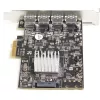 StarTech.com Κάρτα USB PCIe 4 θυρών – 10 Gbit/s USB 3.1/3.2 Gen 2 Τύπου-A Κάρτα επέκτασης PCI Express με 2 ελεγκτές – 4x USB-A – Πρόσθετη κάρτα προσαρμογέα USB PCIe – Windows/Mac/Linux
