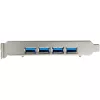 StarTech.com Κάρτα USB PCIe 4 θυρών – 10 Gbit/s USB 3.1/3.2 Gen 2 Τύπου-A Κάρτα επέκτασης PCI Express με 2 ελεγκτές – 4x USB-A – Πρόσθετη κάρτα προσαρμογέα USB PCIe – Windows/Mac/Linux