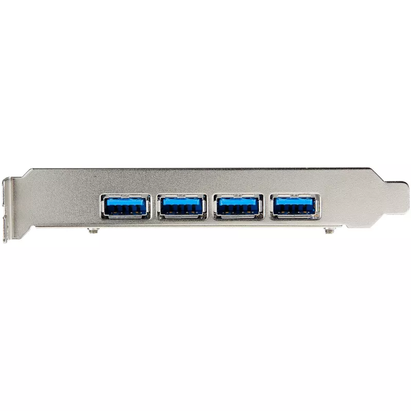 StarTech.com Κάρτα USB PCIe 4 θυρών – 10 Gbit/s USB 3.1/3.2 Gen 2 Τύπου-A Κάρτα επέκτασης PCI Express με 2 ελεγκτές – 4x USB-A – Πρόσθετη κάρτα προσαρμογέα USB PCIe – Windows/Mac/Linux