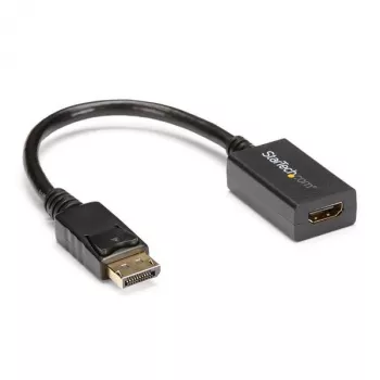 StarTech.com DP2HDMI2 προσαρμογέας βίντεο / μετατροπέας DisplayPort σε HDMI, αρσενικό/θηλυκό, έως 1920x1200, 25 cm