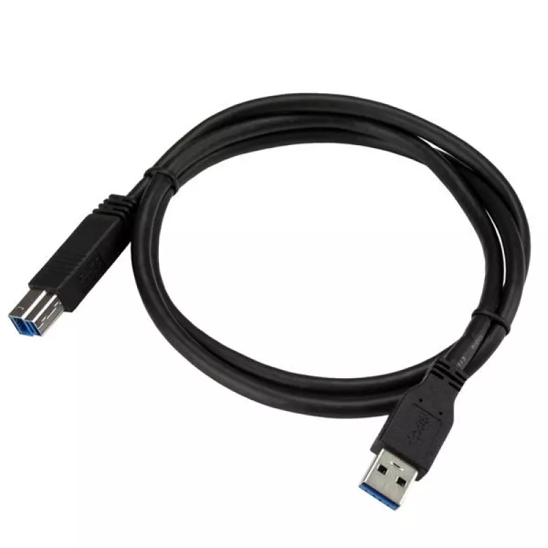 StarTech.com Πιστοποιημένο καλώδιο SuperSpeed USB 3.0 A-σε-B 1m (3ft) – Αρσενικό/Αρσενικό