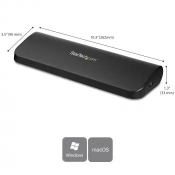 StarTech.com Σταθμός σύνδεσης USB 3.0 για δύο οθόνες με HDMI & DVI/VGA