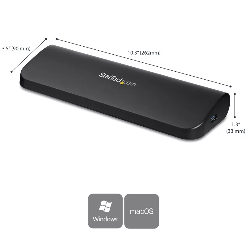 StarTech.com Σταθμός σύνδεσης USB 3.0 για δύο οθόνες με HDMI & DVI/VGA