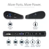 StarTech.com Σταθμός σύνδεσης USB 3.0 για δύο οθόνες με HDMI & DVI/VGA