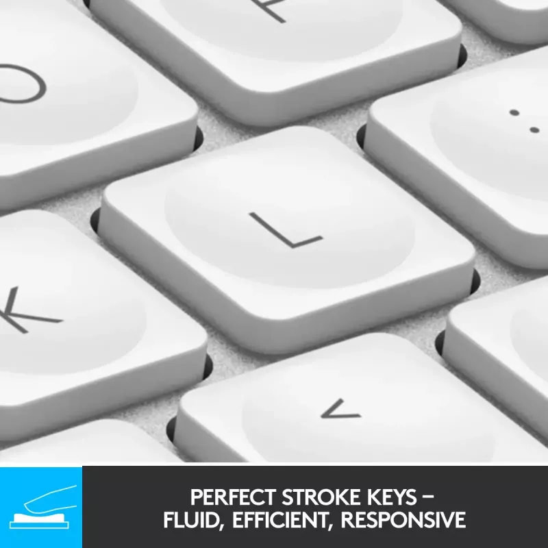 Logitech MX Keys Mini Ασύρματο φωτιζόμενο πληκτρολόγιο Mini QWERTY