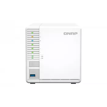 QNAP TS-364 NAS Tower Intel® Celeron® N5095 8 GB DDR4 0 TB QNAP Turbo System Λευκό