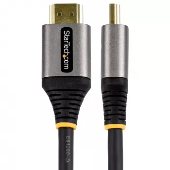 StarTech.com 50 cm καλώδιο HDMI 2.1 8K – Πιστοποιημένο Ultra High Speed καλώδιο HDMI 48 Gbit/s – 8K 60 Hz/4K 120 Hz HDR10+ eARC – Ultra HD 8K καλώδιο HDMI – Οθόνη/Τηλεόραση/Display – Εύκαμπτο περίβλημα TPE