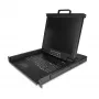 StarTech.com Κονσόλα KVM Rackmount - KVM VGA Single Port με οθόνη LCD 17 ιντσών για rack διακομιστή - Πλήρως εξοπλισμένο συρτάρι LCD KVM 1U με καλώδια & υλικό - Υποστήριξη USB - 50.000 MTBF