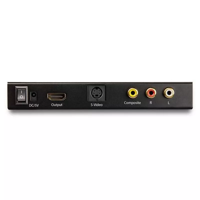 StarTech.com Μετατροπέας S-Video ή Composite σε HDMI με ήχο – 720p – NTSC και PAL