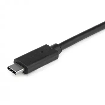 StarTech.com HB31C3ASDMB διανομέας USB-C 3 θυρών με συσκευή ανάγνωσης καρτών SD, 3x USB-A, 10 Gbps, USB 3.1, τροφοδοσία από τη θύρα, καλώδιο 25 cm, συμβατός με Thunderbolt 3