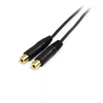 StarTech.com Καλώδιο διαχωρισμού στερεοφωνικού 15 cm – 3,5 mm αρσενικό βύσμα σε 2x 3,5 mm υποδοχή θηλυκή