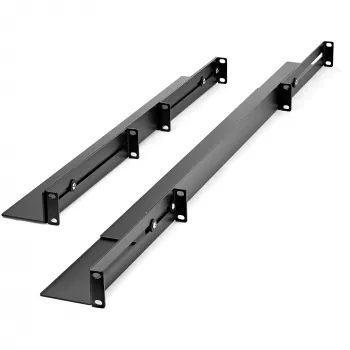StarTech.com Ράγες για rack διακομιστή 1HE 19 ιντσών – Ρυθμιζόμενο βάθος 24-36 ιντσών – Ράγες τοποθέτησης σε rack 4 στύλων γενικής χρήσης – Σετ ραγών τοποθέτησης εξοπλισμού δικτύου/διακομιστή/UPS HPE ProLiant Dell PowerEdge
