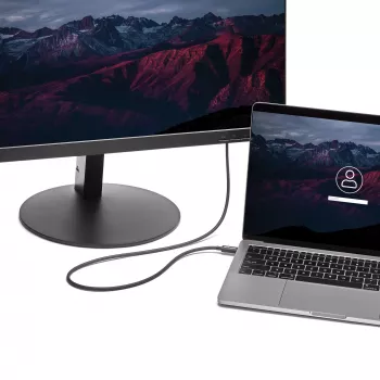 StarTech.com Καλώδιο USB-C Thunderbolt 3 (20Gbps) 1m – Συμβατό με Thunderbolt, USB και DisplayPort