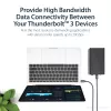 StarTech.com Καλώδιο USB-C Thunderbolt 3 (20Gbps) 1m – Συμβατό με Thunderbolt, USB και DisplayPort