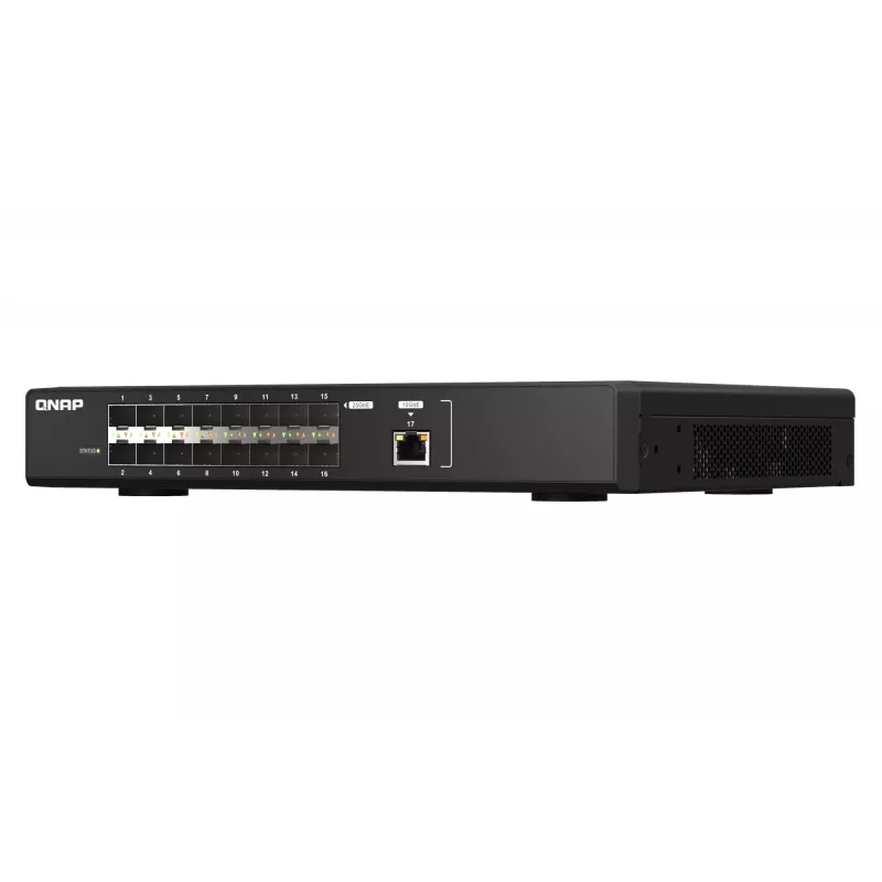 QNAP QSW-M5216-1T Διακόπτης δικτύου Managed L2 Μαύρο