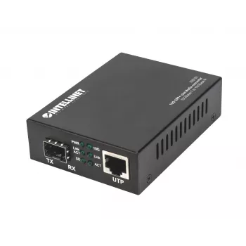 Intellinet Μετατροπέας μέσου 10GBase-T σε 10GBase-R, 1 x υποδοχή 10 GB SFP+, 1 x θύρα 10GB RJ45
