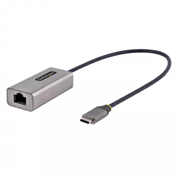 StarTech.com US1GC30B2 προσαρμογέας USB-C σε Gigabit Ethernet, USB 3.0, 10/100/1000 Mbps, ASIX AX88179A, καλώδιο 30 cm, γκρι